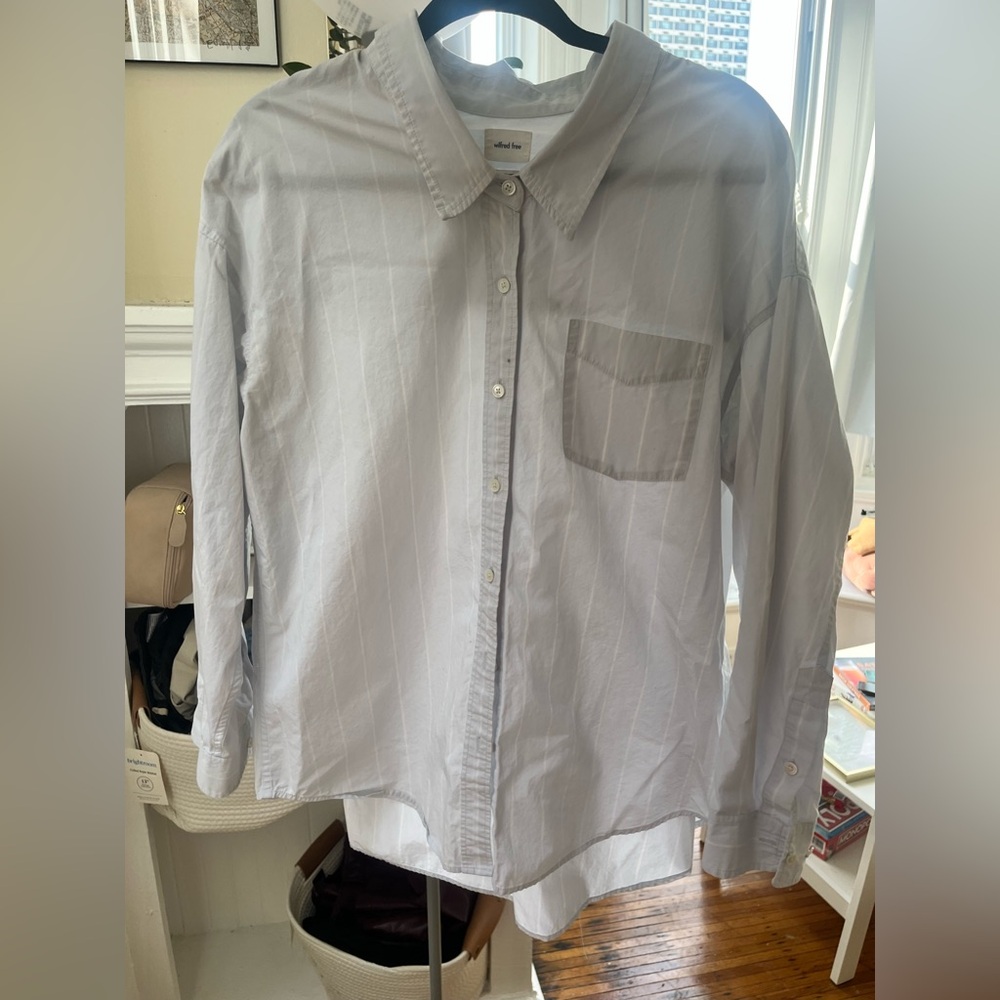 Oversized Aritzia Oxford shirt